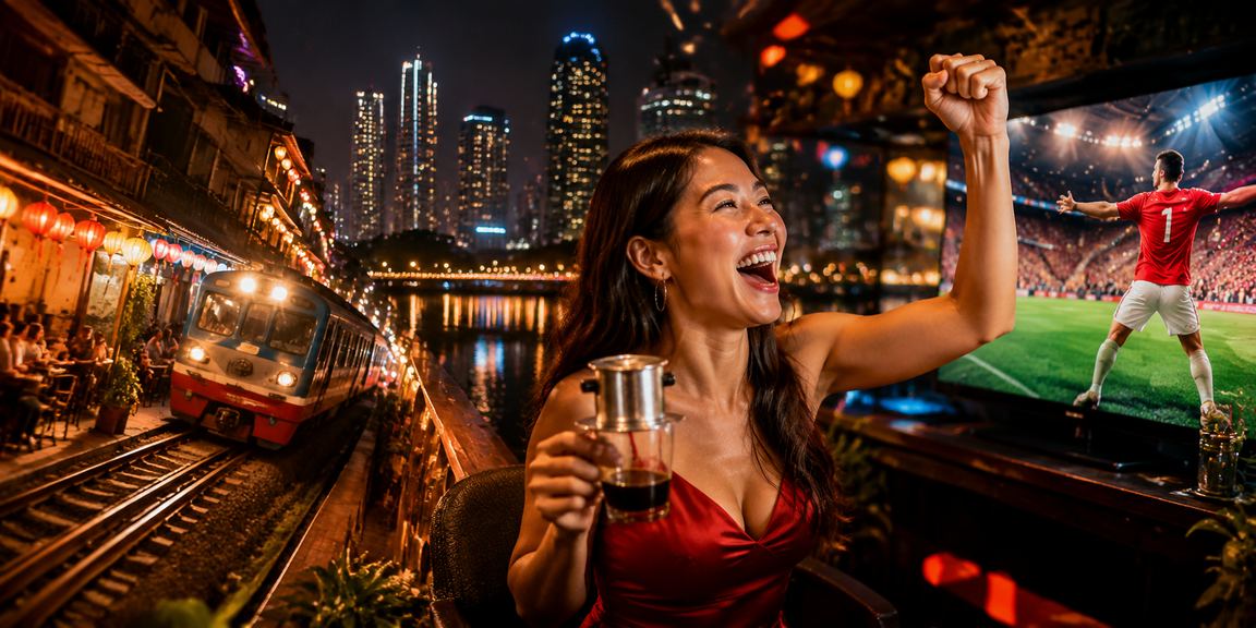 Người chơi Việt Nam theo dõi trận đấu thể thao và nhận thưởng tại cn88